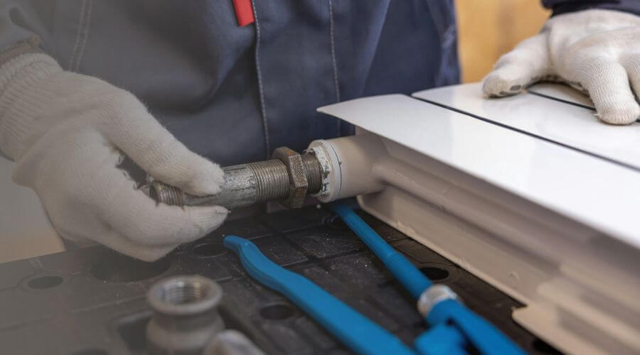 Gas Line Leak Repair in Reader, WV